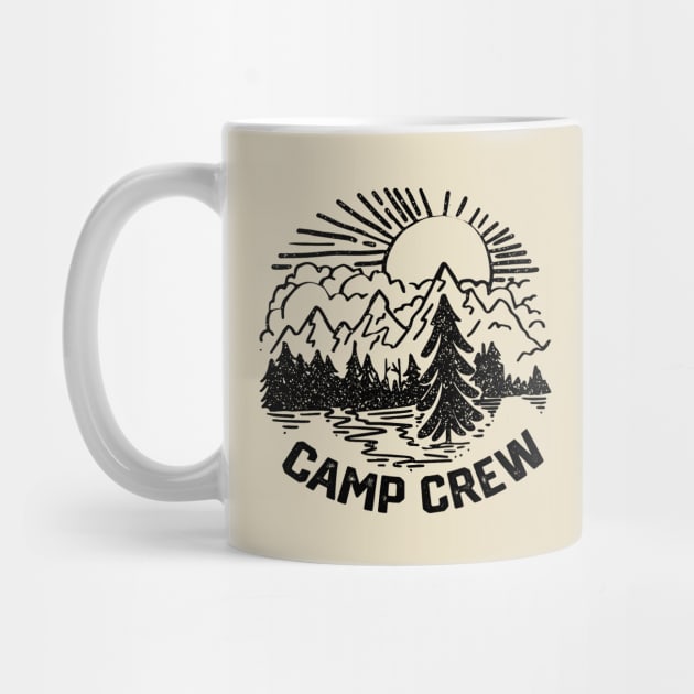 Camp Crew - Camping and Hiking Lovers Nature Inspired by KAVA-X